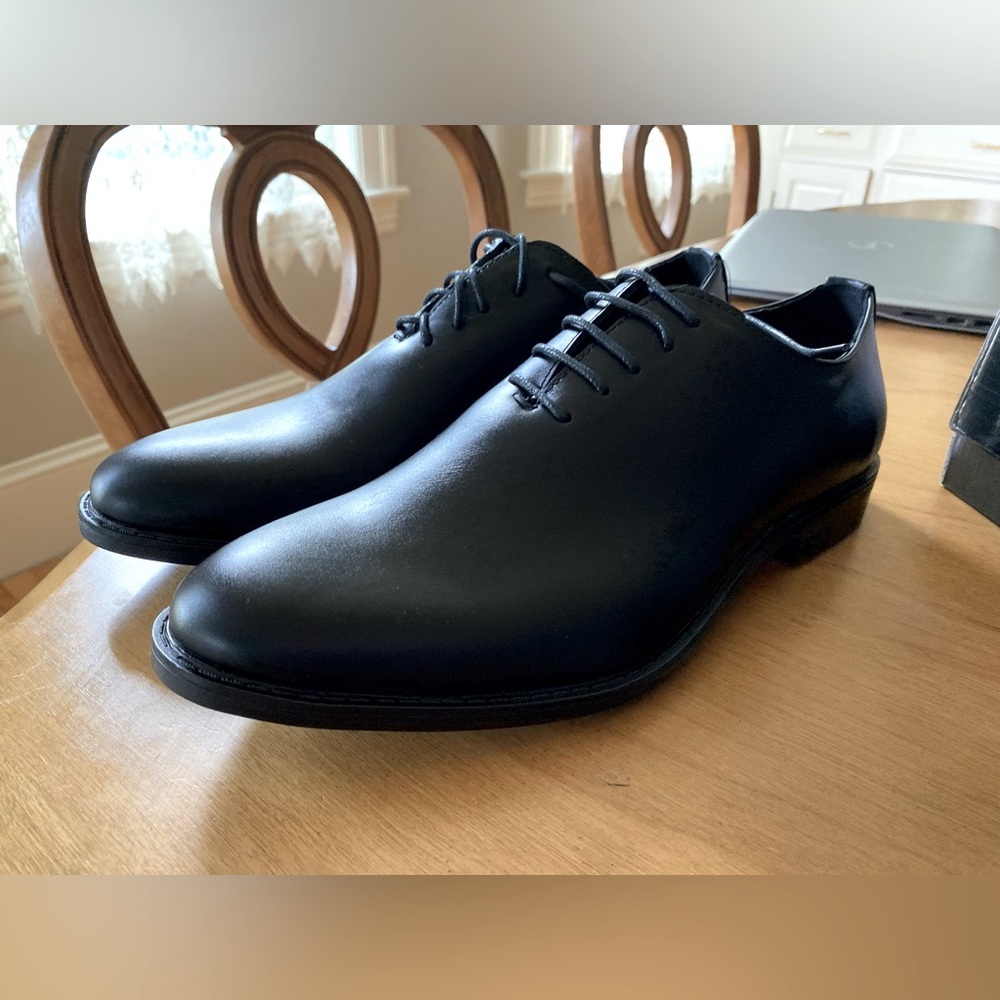 Never worn Men’s formal dress shoes size 43 (fits US 9.5)